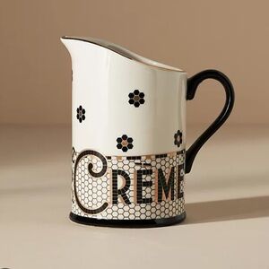 Anthropologie Bistro Tile Creamer